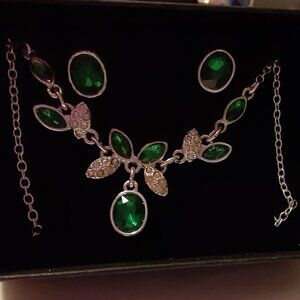 Green Floral Gift Set